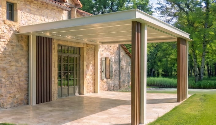 Pergola Bioclimatique à lames orientables