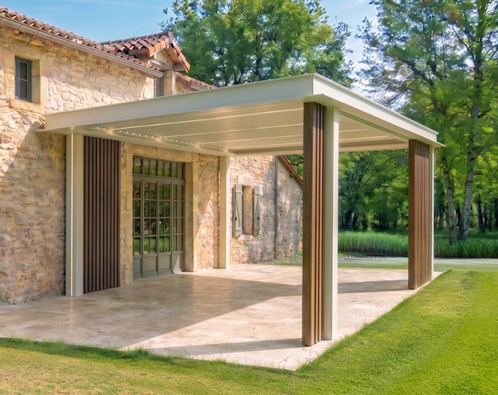 Pergola Bioclimatique à lames orientables