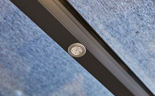 spot led pergola toit plat